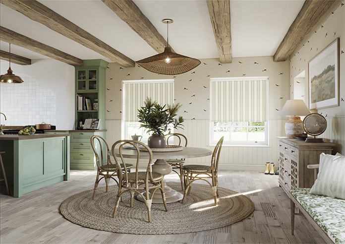 Noble Stripe, Coriscon - Roller Blind - Image 7